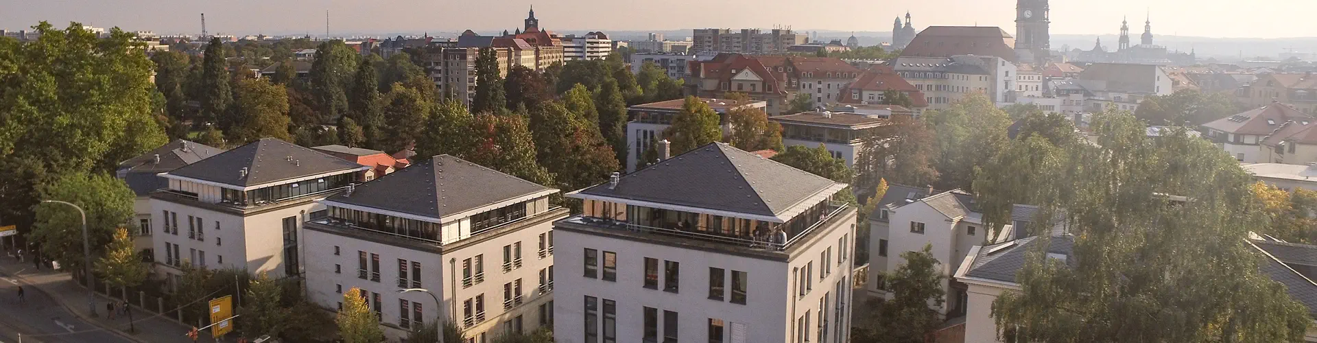 Our Dresden office on a sunny summer day.