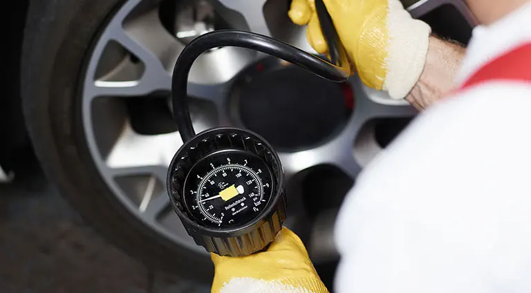 Tire pressure measurement